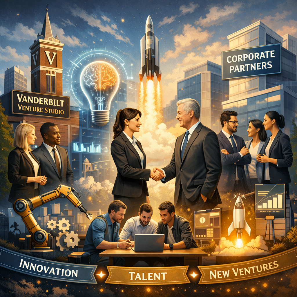 Corporate partners who partner with Vanderbilt through a venture st-1