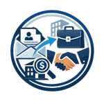 an icon to represent proprietary deal sourcing in entrepreneurship through acquisition-1